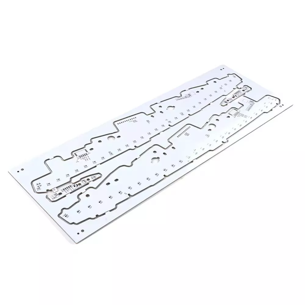 흰색 솔더 마스크 PCB 사용